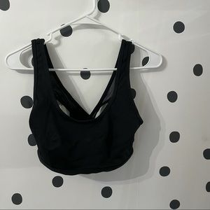 Aerie Offline sports bra with mesh back, medium